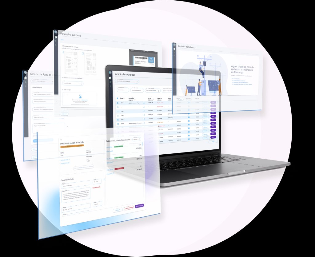 Protótipo de alta fidelidade — laptop mockup com a plataforma SaaS Athon