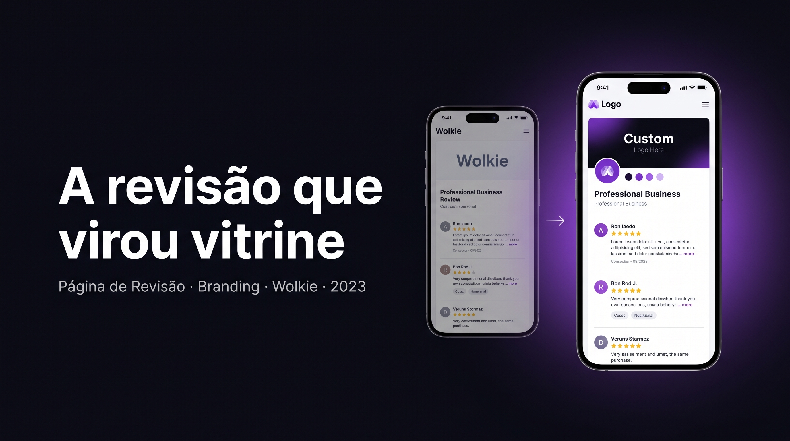 A revisão que virou vitrine — Wolkie