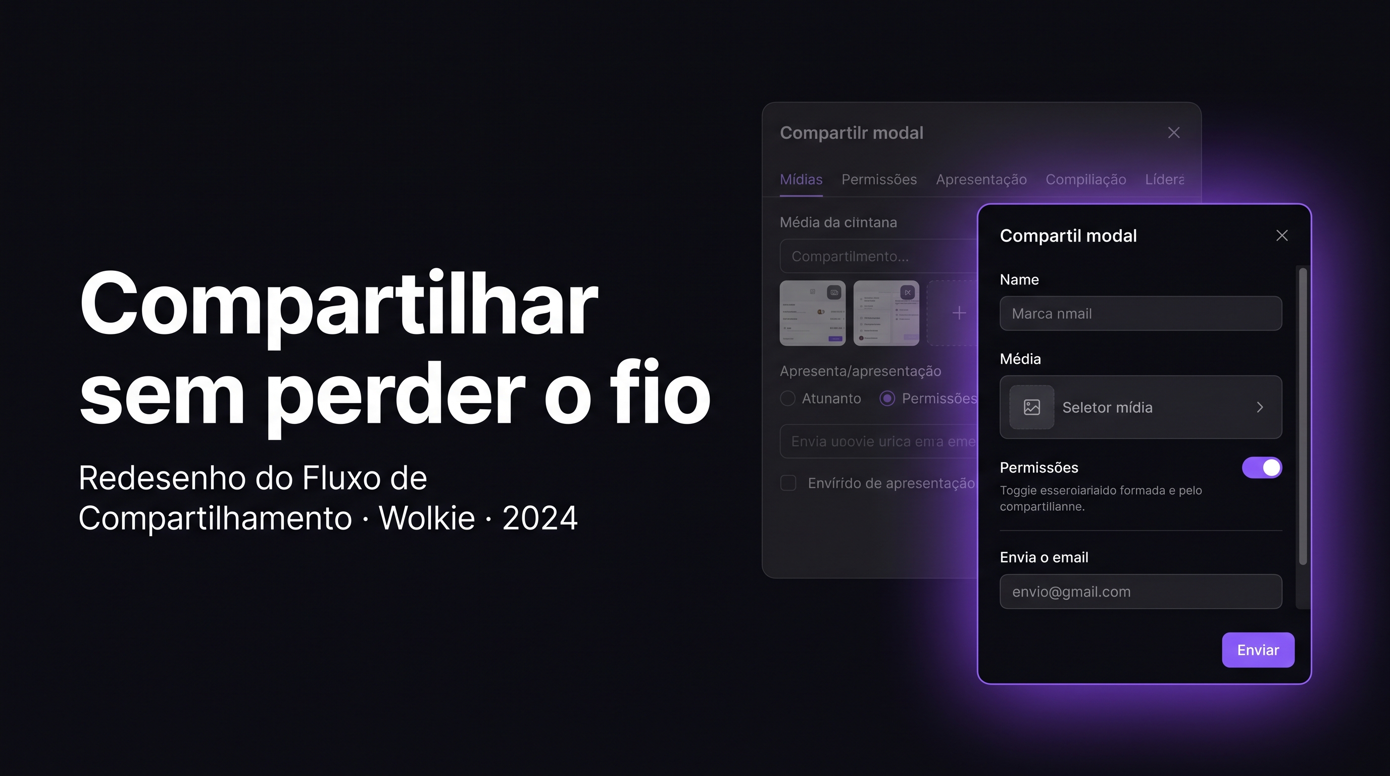 Compartilhar sem perder o fio — Wolkie
