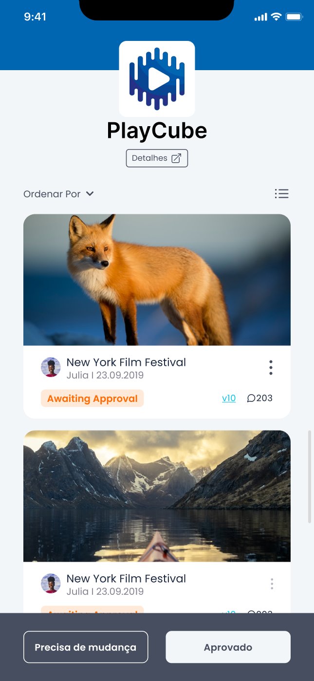 Protótipo Hi-fi — Mobile final